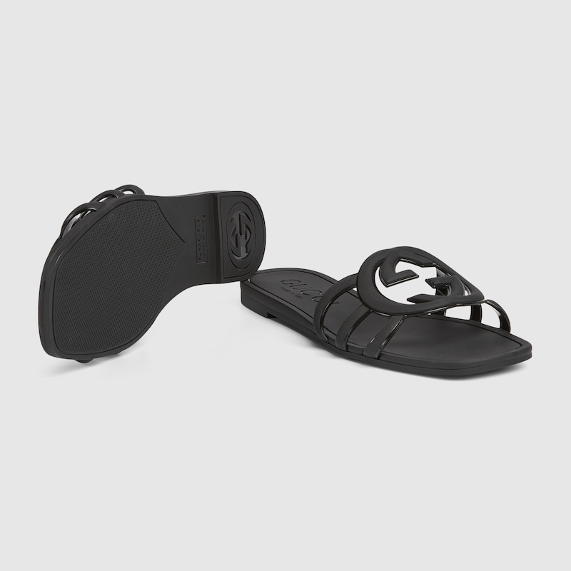 Women’s Interlocking G slide sandal - Image 6